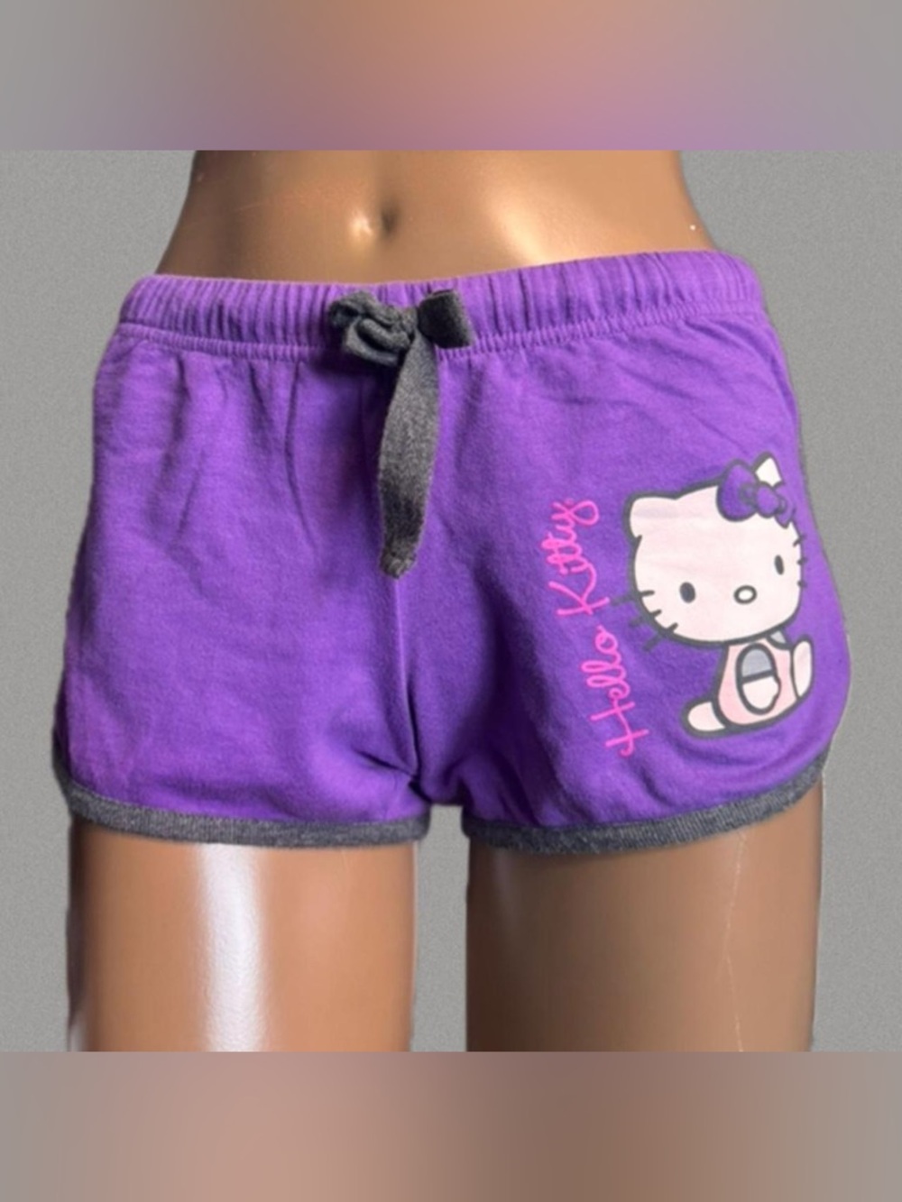 Hello Kitty Purple Lounge Shorts